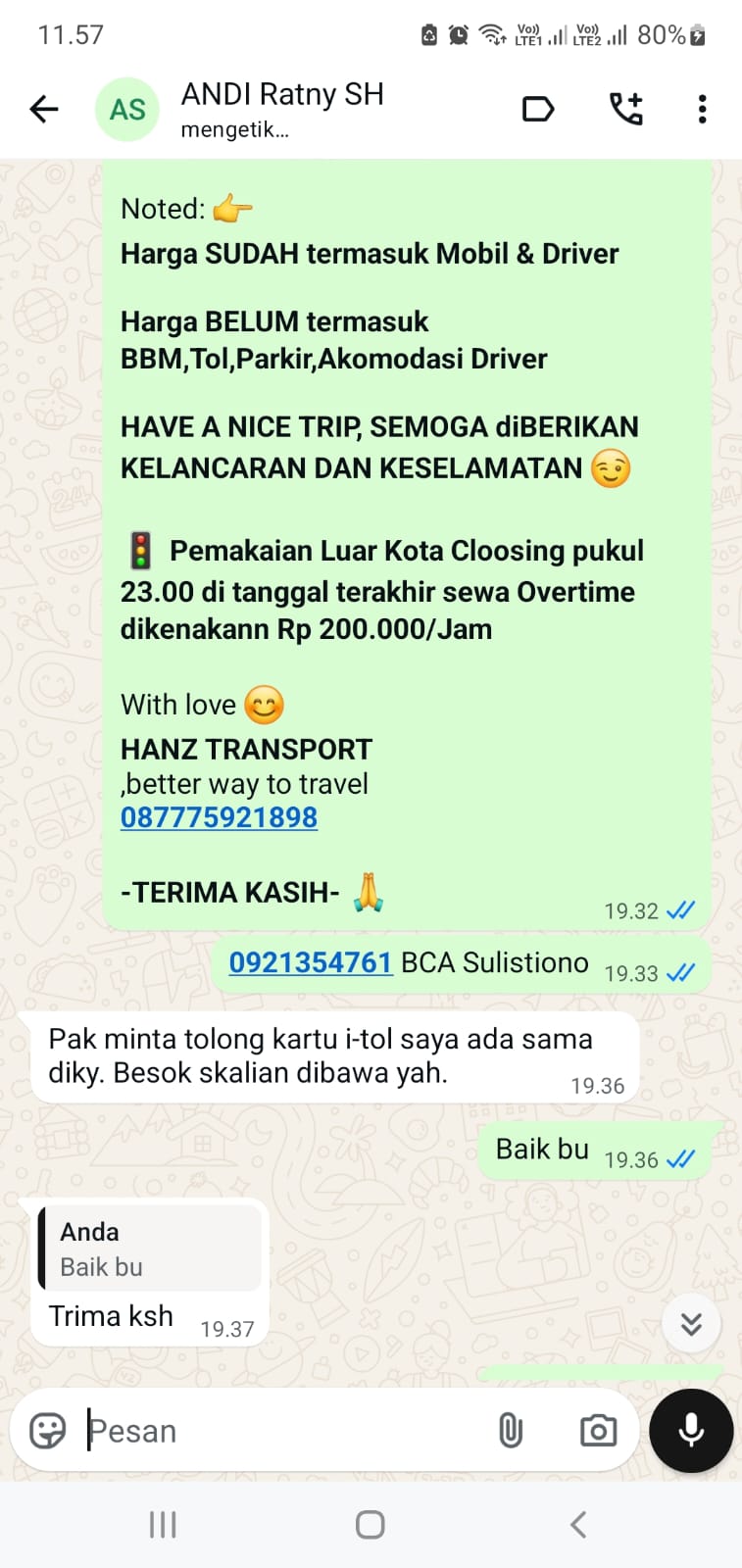 Testimoni Pelanggan